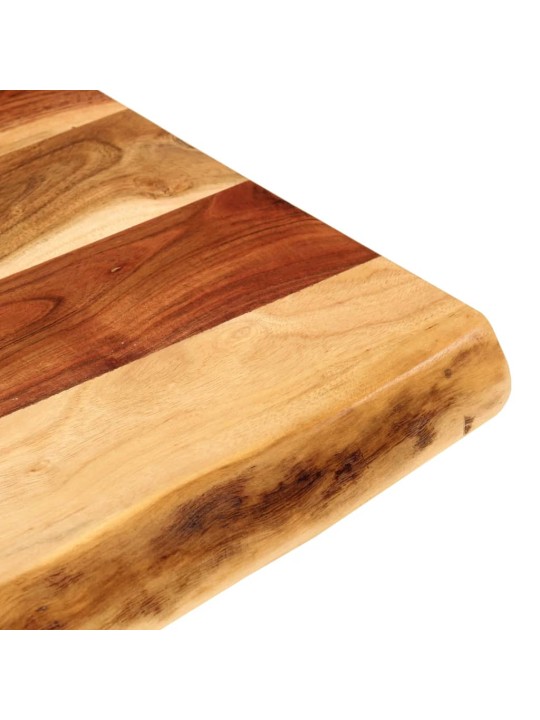 Krycí deska pro toaletní skříňku masivní akácie 100x52x3,8 cm
