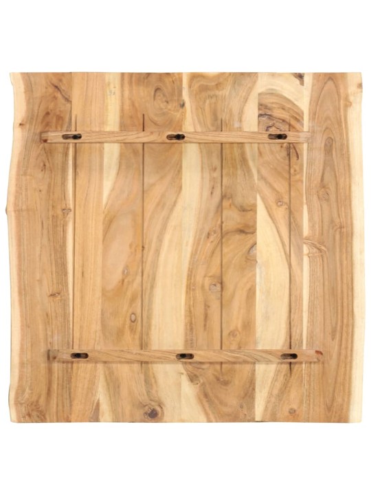 Stolní deska masivní akáciové dřevo 58 x (50–60) x 2,5 cm