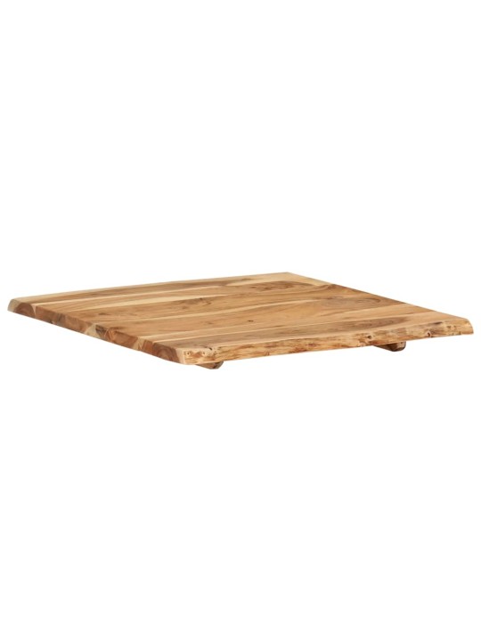 Stolní deska masivní akáciové dřevo 58 x (50–60) x 2,5 cm