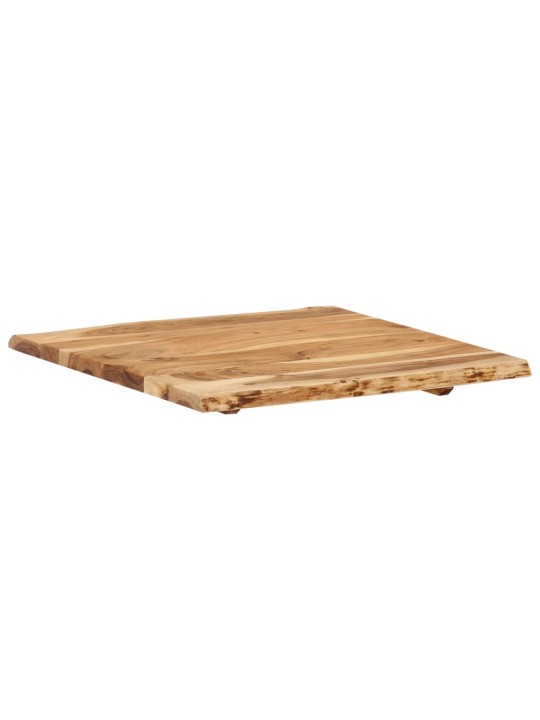 Stolní deska masivní akáciové dřevo 58 x (50–60) x 2,5 cm