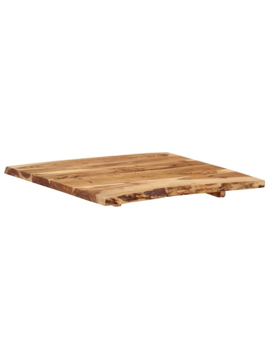 Stolní deska masivní akáciové dřevo 58 x (50–60) x 2,5 cm