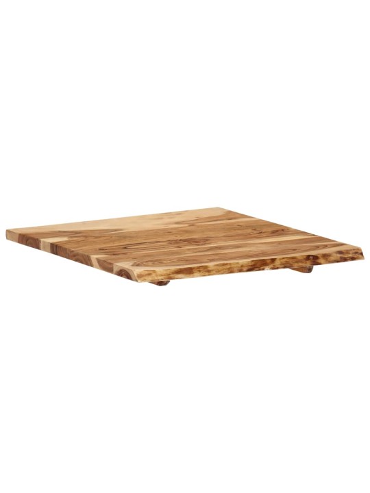 Stolní deska masivní akáciové dřevo 58 x (50–60) x 2,5 cm