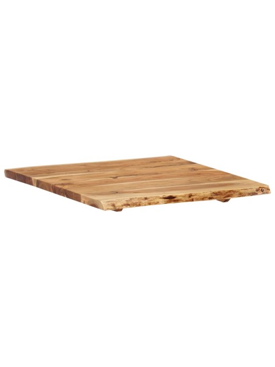 Stolní deska masivní akáciové dřevo 58 x (50–60) x 2,5 cm