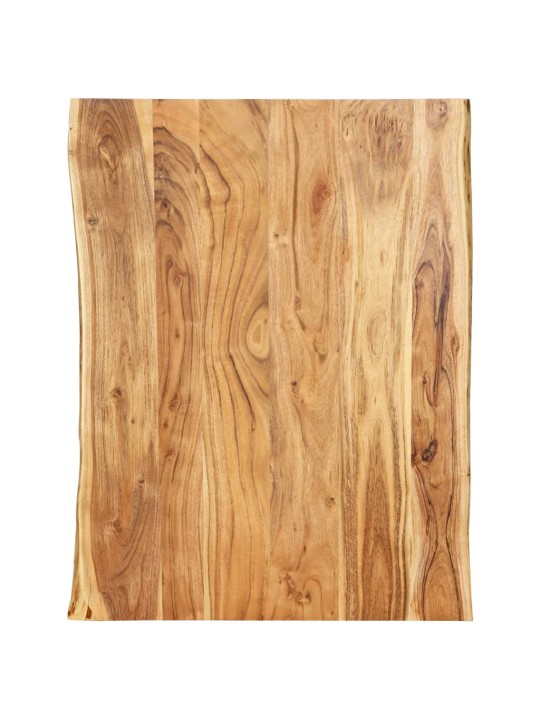 Stolní deska masivní akáciové dřevo 80 x (50–60) x 2,5 cm