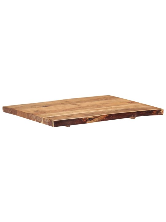 Stolní deska masivní akáciové dřevo 80 x (50–60) x 3,8 cm