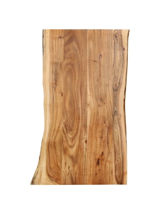 Stolní deska masivní akáciové dřevo 100 x (50–60) x 2,5 cm