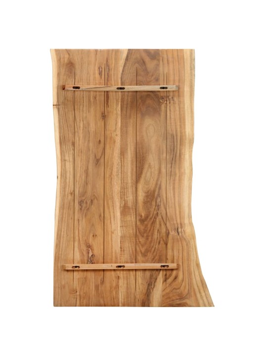 Stolní deska masivní akáciové dřevo 100 x (50–60) x 2,5 cm