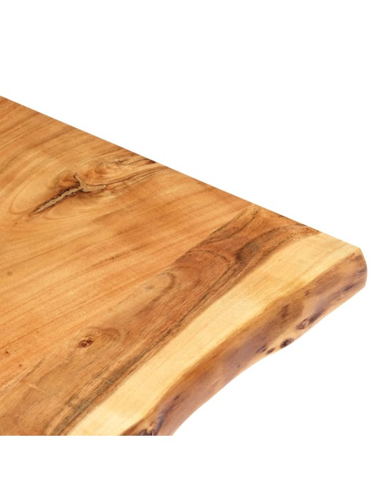 Stolní deska masivní akáciové dřevo 100 x (50–60) x 2,5 cm