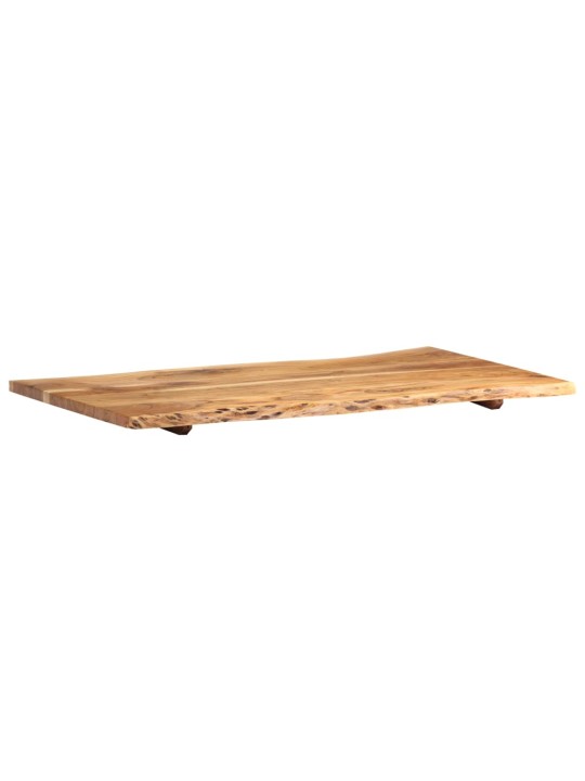 Stolní deska masivní akáciové dřevo 100 x (50–60) x 2,5 cm