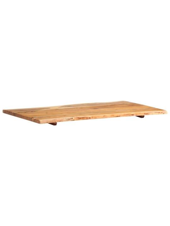 Stolní deska masivní akáciové dřevo 100 x (50–60) x 2,5 cm