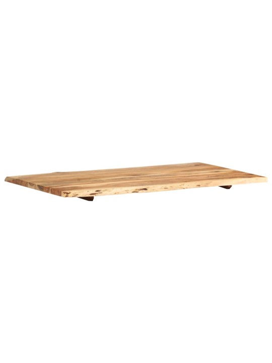 Stolní deska masivní akáciové dřevo 100 x (50–60) x 2,5 cm