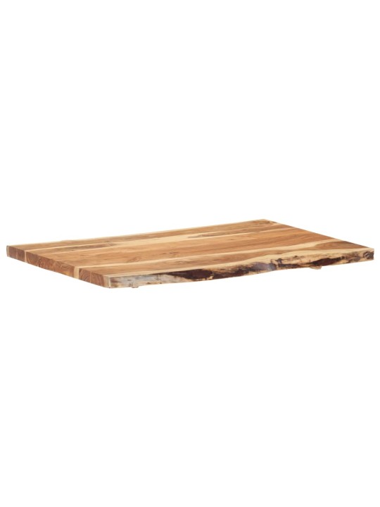 Stolní deska masivní akáciové dřevo 100 x (50–60) x 3,8 cm