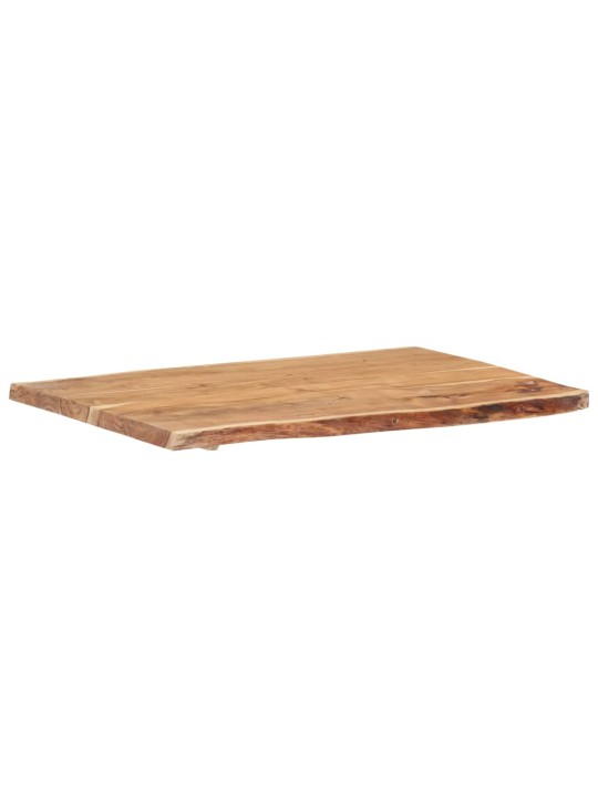 Stolní deska masivní akáciové dřevo 100 x (50–60) x 3,8 cm