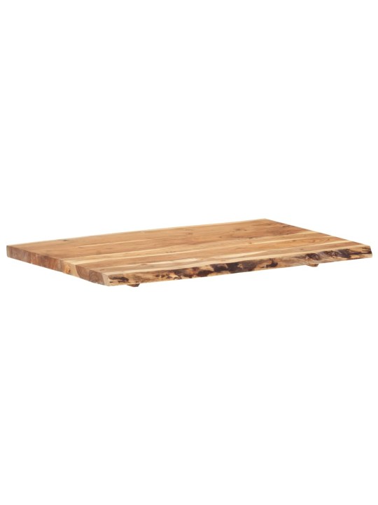 Stolní deska masivní akáciové dřevo 100 x (50–60) x 3,8 cm