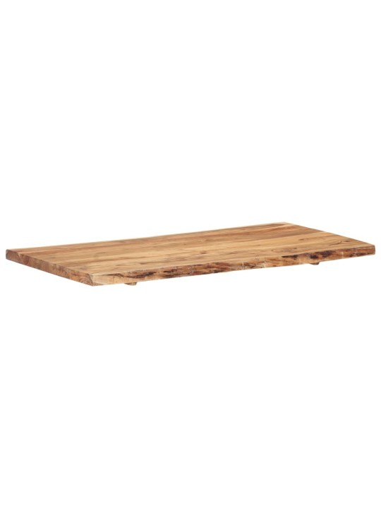 Stolní deska masivní akáciové dřevo 118 x (50–60) x 3,8 cm