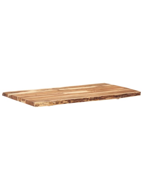 Stolní deska masivní akáciové dřevo 118 x (50–60) x 3,8 cm