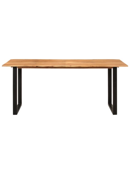 Jídelní stůl 180 x 90 x 76 cm masivní akáciové dřevo