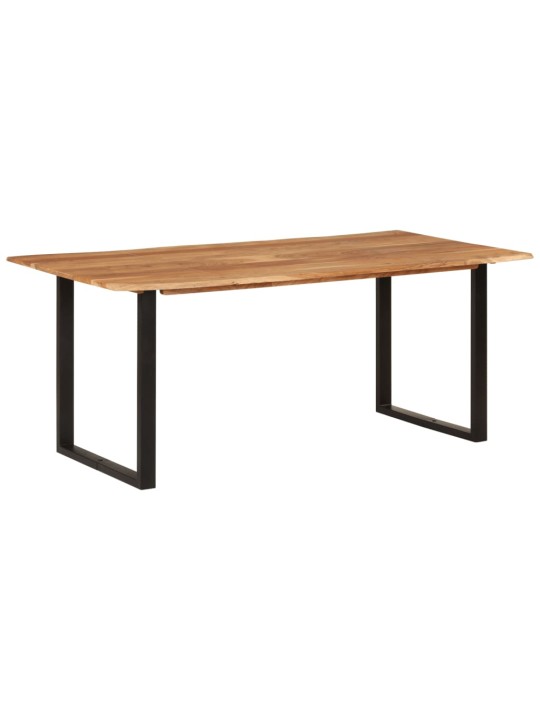 Jídelní stůl 180 x 90 x 76 cm masivní akáciové dřevo