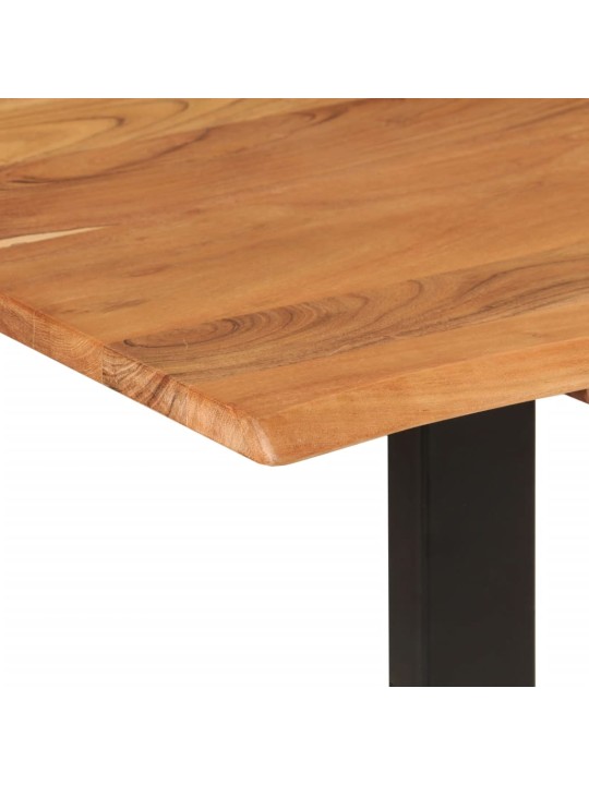 Jídelní stůl 180 x 90 x 76 cm masivní akáciové dřevo