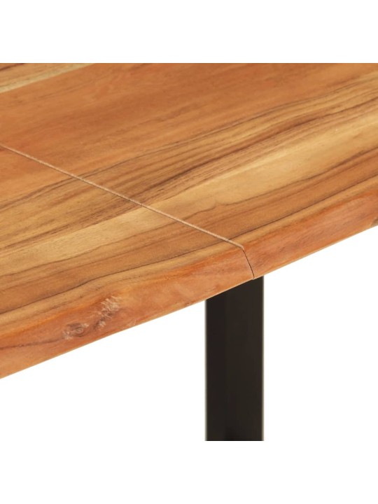 Jídelní stůl 180 x 90 x 76 cm masivní akáciové dřevo