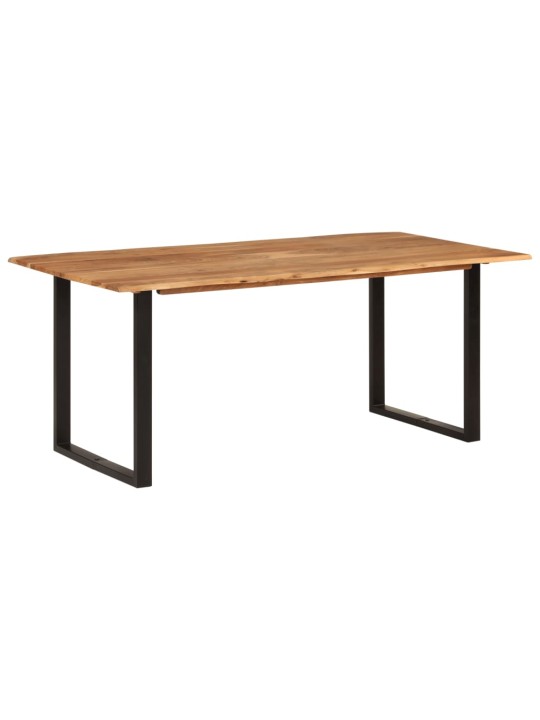Jídelní stůl 180 x 90 x 76 cm masivní akáciové dřevo