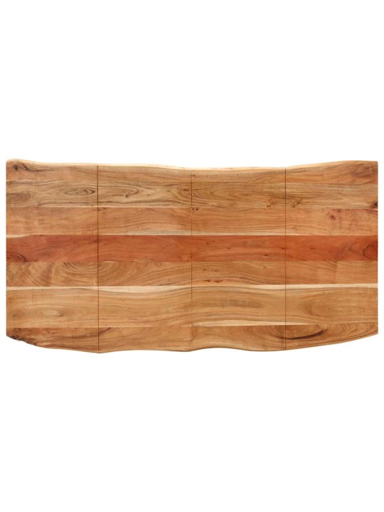 Jídelní stůl 180 x 90 x 76 cm masivní akáciové dřevo