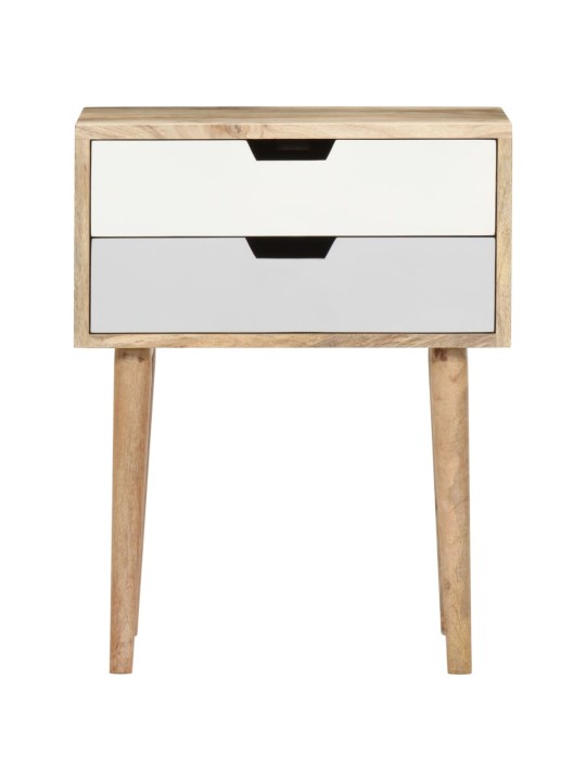 Noční stolek 47 x 35 x 59 cm masivní mangovníkové dřevo