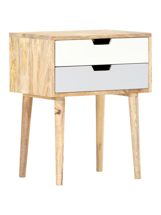 Noční stolek 47 x 35 x 59 cm masivní mangovníkové dřevo