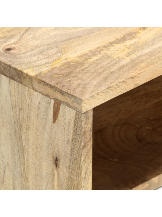 TV stolek 110 x 35 x 48 cm masivní mangovníkové dřevo