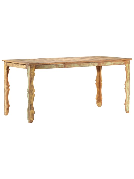 Jídelní stůl 160 x 80 x 76 cm masivní recyklované dřevo