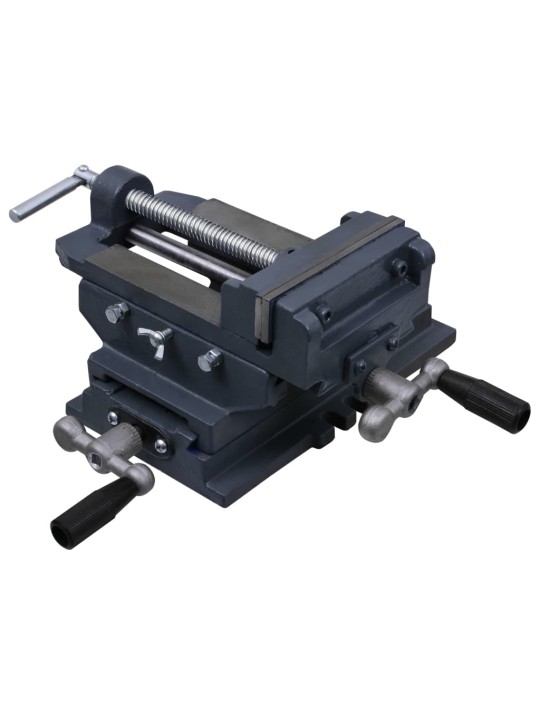 Ručně ovládaný strojní svěrák pod vrtačku křížový 127 mm