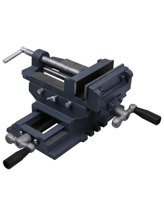 Ručně ovládaný strojní svěrák pod vrtačku křížový 127 mm