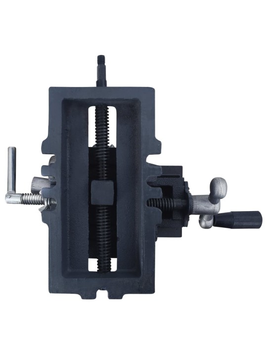 Ručně ovládaný strojní svěrák pod vrtačku křížový 127 mm