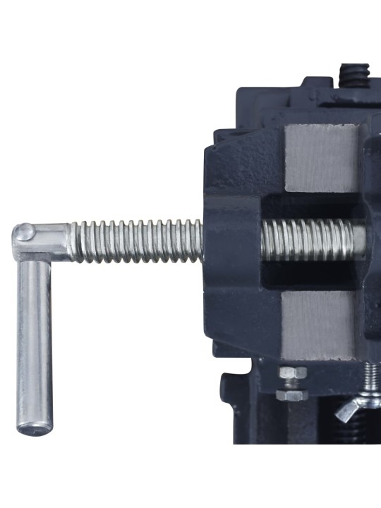 Ručně ovládaný strojní svěrák pod vrtačku křížový 127 mm