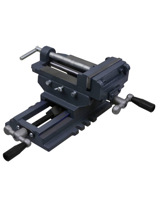 Ručně ovládaný strojní svěrák pod vrtačku křížový 150 mm