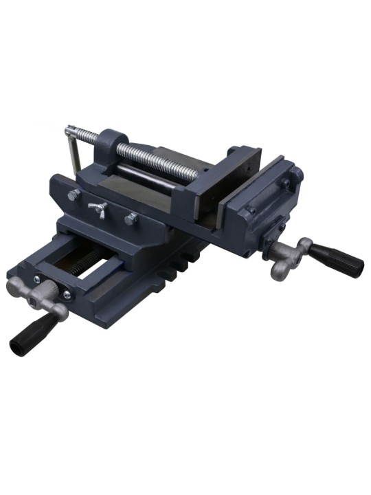 Ručně ovládaný strojní svěrák pod vrtačku křížový 150 mm