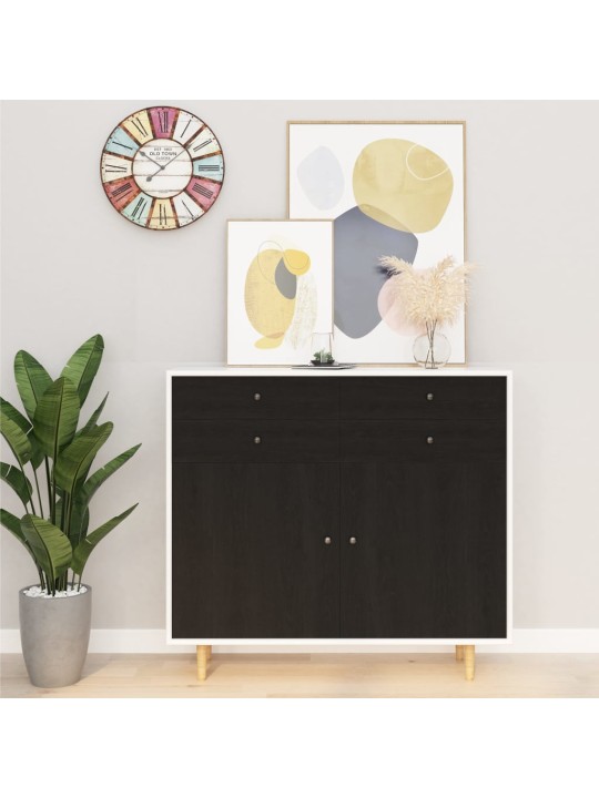 Samolepicí tapeta na nábytek tmavé dřevo 500 x 90 cm PVC
