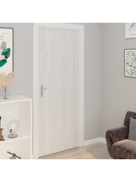 Samolepící tapeta na nábytek bílé dřevo 500 x 90 cm PVC