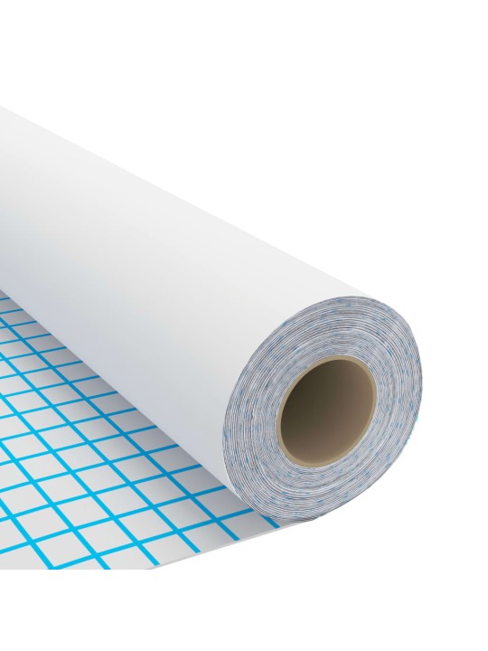 Samolepící tapeta na nábytek bílá 500 x 90 cm PVC