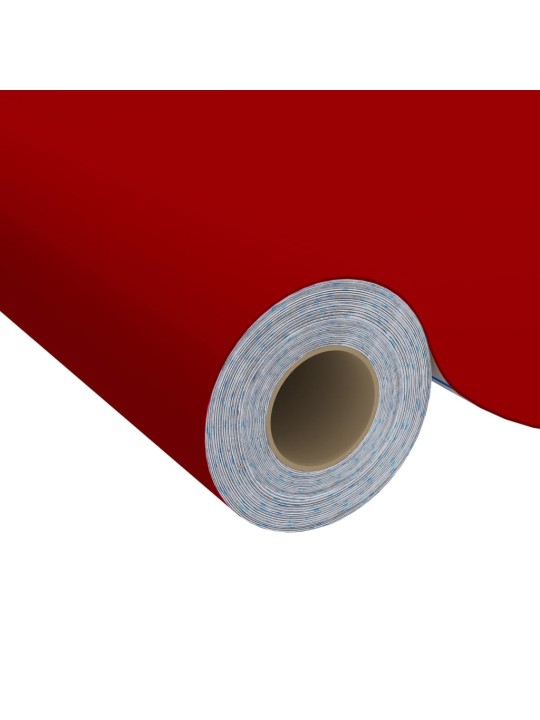Samolepící tapeta na nábytek červená 500 x 90 cm PVC
