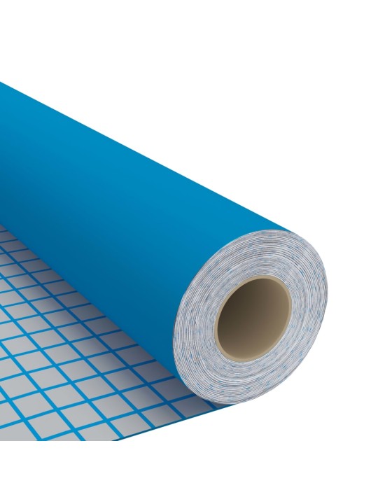 Samolepící tapeta na nábytek azurová 500 x 90 cm PVC