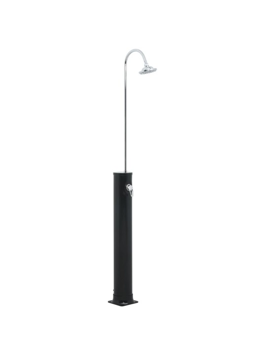 Solární sprcha černá 214 cm 20 l