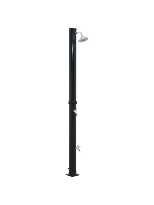 Solární sprcha černá 220 cm 20 l