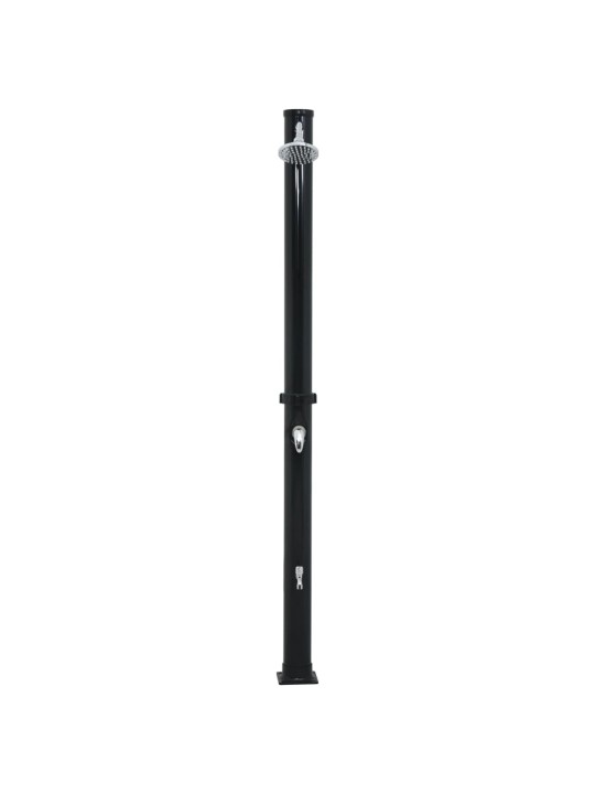 Solární sprcha černá 220 cm 20 l