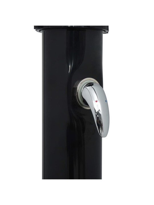 Solární sprcha černá 220 cm 20 l