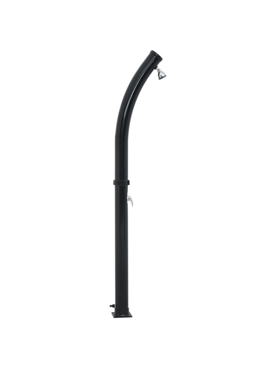 Solární sprcha černá 214 cm 20 l