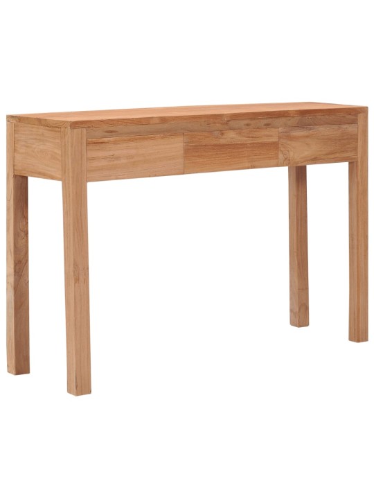Konzolový stolek 110 x 35 x 75 cm masivní teakové dřevo