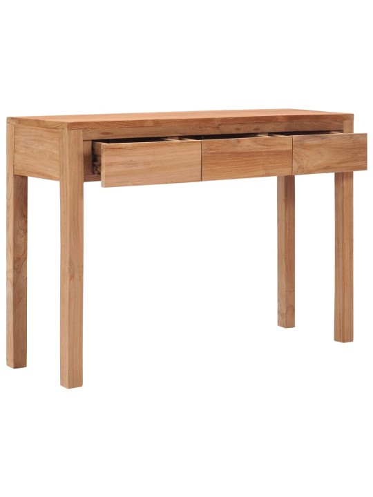 Konzolový stolek 110 x 35 x 75 cm masivní teakové dřevo