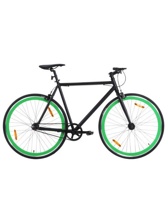 Kolo s pevným převodem černé a zelené 700c 51 cm
