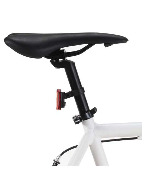 Kolo s pevným převodem bílé a zelené 700c 55 cm